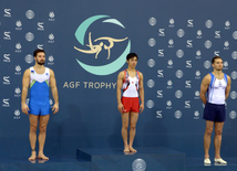 Bakıda idman gimnastikası üzrə Dünya Kubokunda ilk qaliblərin mükafatlandırma mərasimi keçirilib. Azərbaycan, 21 fevral, 2016